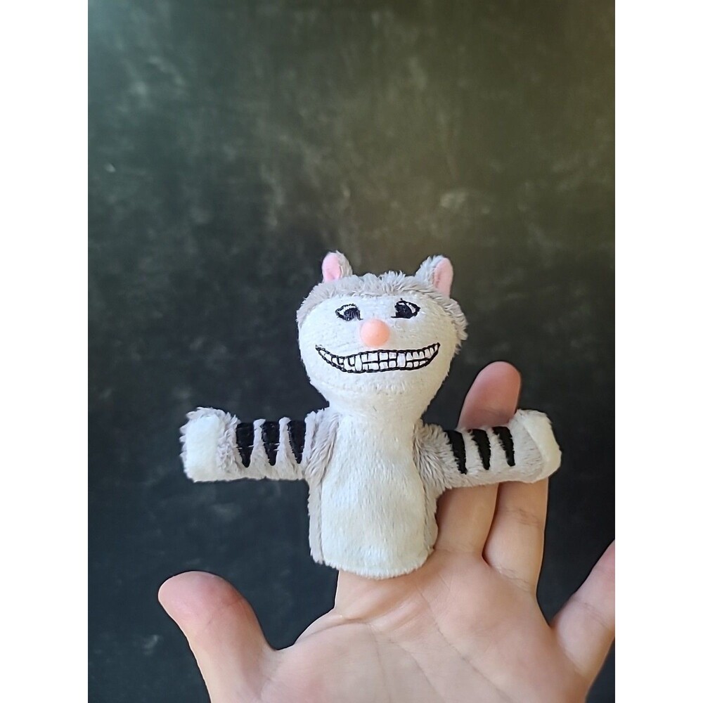 Unemployed Philosophiers Magnetic Personalities Finger Puppet Cheshire Cat, USED